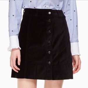 ⭐️Host Pick⭐️ Kate Spade velveteen a-line skirt 14